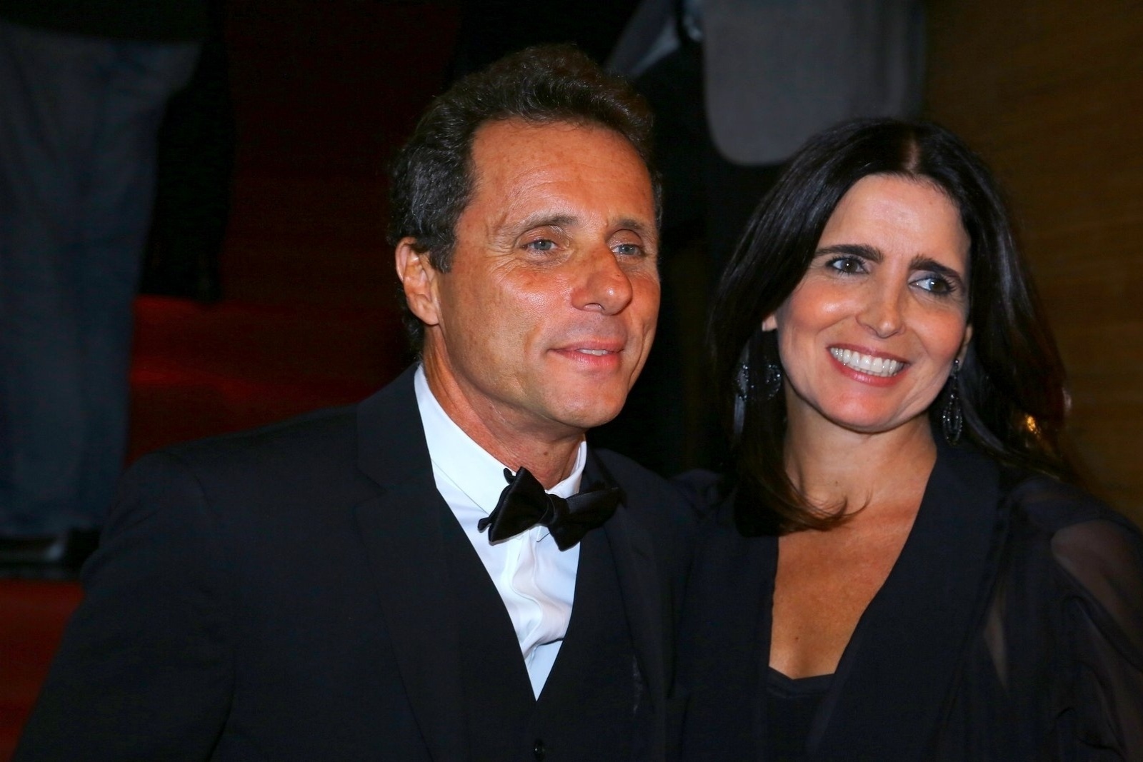 24.set.2014 - Tony Bellotto e Malu Mader na abertura da 16ª edição do Festival de Cinema do Rio, no Teatro Oi Casa Grande, no Leblon - Alex Palarea e Marcello Sá Barretto/AgNews