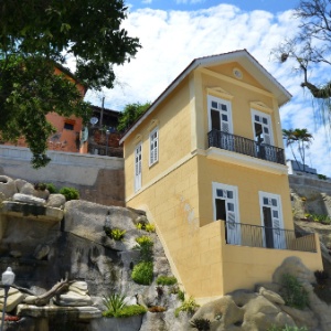 Casa da Guarda no Jardim Suspenso do Valongo, na região portuária do Rio - Alexandre Macieira/Riotur - Alexandre Macieira/Riotur