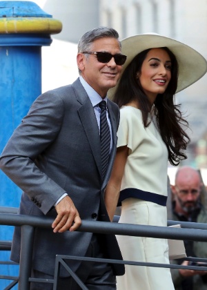 Amal e Clooney se casaram em setembro