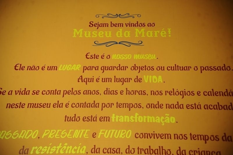 01.out.2014 - Inaugurado em 2006, o Museu da Maré, no complexo da Maré, zona norte do Rio, está sob ameaça de despejo - Tânia Rêgo/Agência Brasil