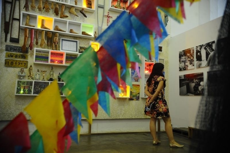 01.out.2014 - Interior do Museu da Maré, no complexo da Maré, zona norte do Rio de Janeiro - Tânia Rêgo/Agência Brasil