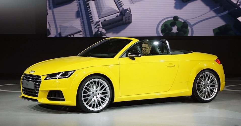 Audi TT Roadster 2015 no Salão de Paris 2014 - Newspress