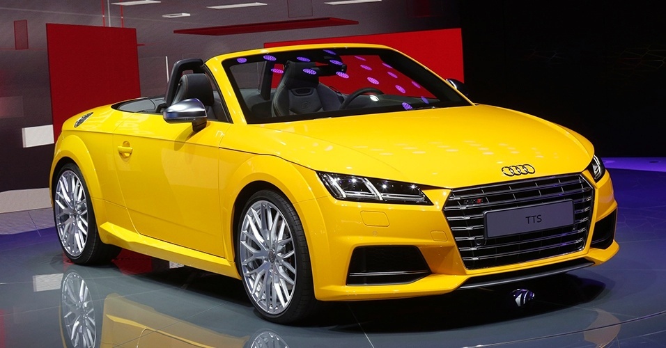 Audi TT Roadster 2015 no Salão de Paris 2014 - Jacky Naegelen/Reuters
