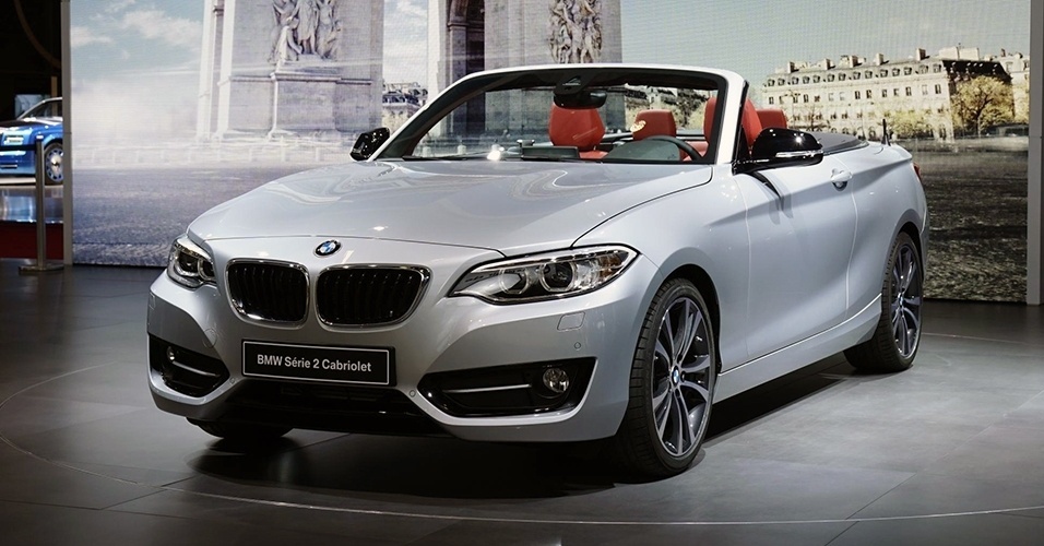BMW Série 2 Cabriolet no Salão de Paris 2014 - Newspress
