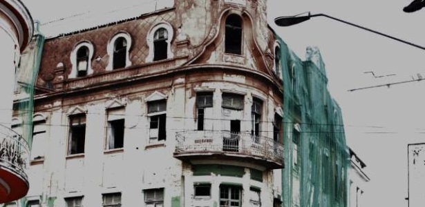 Fachada do antigo Hotel Esplanada na Rua do Triunfo - Divulgação/Priscila Machado
