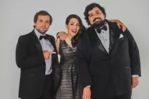 "Porta dos Fundos" na Fox: Gregorio Duvivier, Clarice Falcão e Gabriel Totoro - Fox/Divulgação