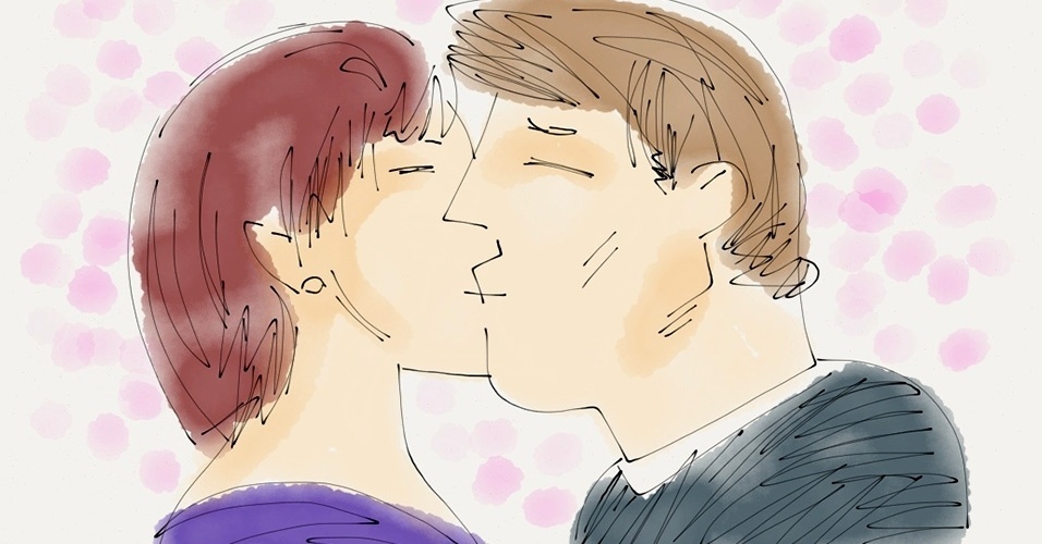 Beijar na boca - Jeff/UOL