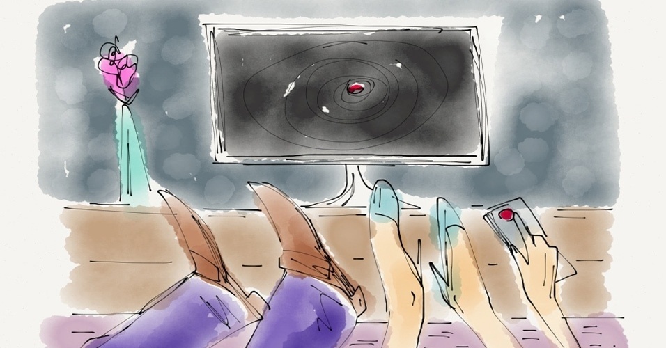 Desligar a TV - Jeff/UOL