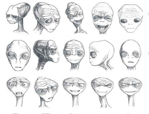 Imagens conceituais de "ET: O Extraterrestre" - Divulgação