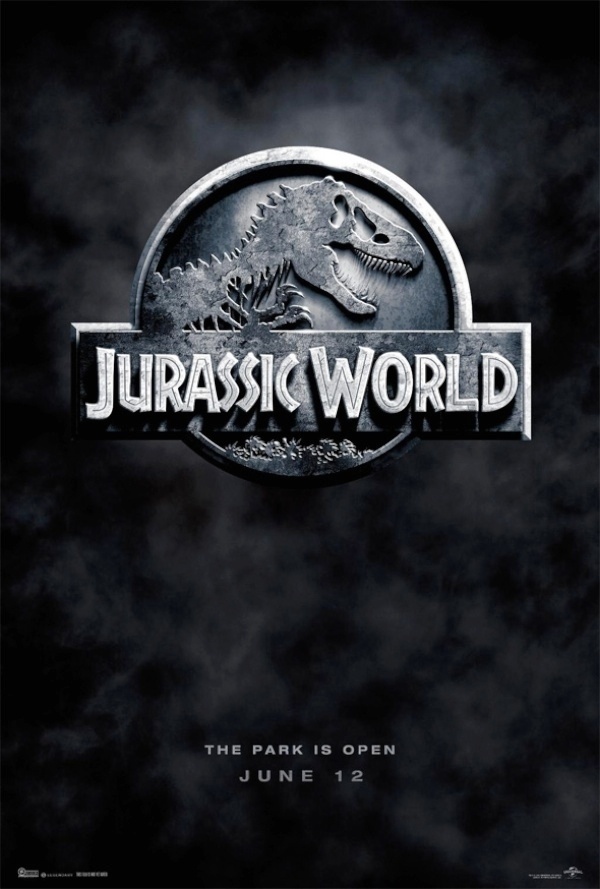 Primeiro pôster de "Jurassic World", novo filme da franquia "Jurassic Park". Dirigido por Colin Trevorrow, filme estreia em 12 de junho de 2015 - Divulgação