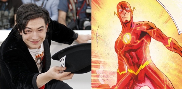 O ator Ezra Miller, que viverá o herói Flash no cinema - Yves Herman/Reuters/DC Comics