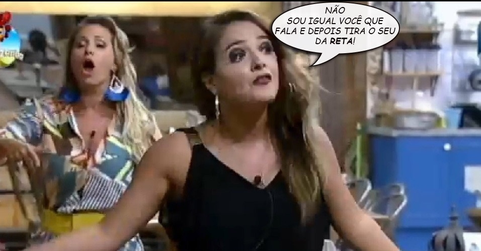 13.out.2014 - MC Bruninha discute com Roy em "A Fazenda 7"