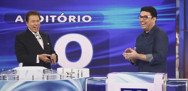 Silvio Santos debocha e diz que Gugu Liberato está parecendo um "delinquente" em foto