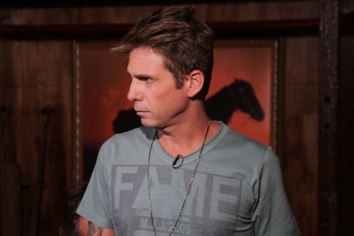 21.out.2014 - Edson e Hudson reúnem a imprensa pela primeira vez após a saída do Hudson da clínica de reabilitação - Paduardo/Phábrica de Imagens