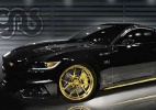 Novo Mustang personalizado tem motor V8 com turbo banhado a ouro - Divulgação