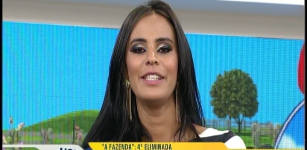 Lorena Bueri participa do "Hoje em Dia", na Record