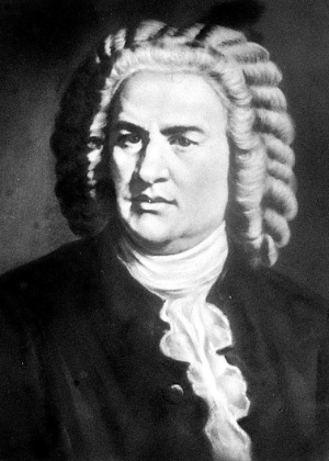 O compositor alemão Johann Sebastian Bach - Reprodução