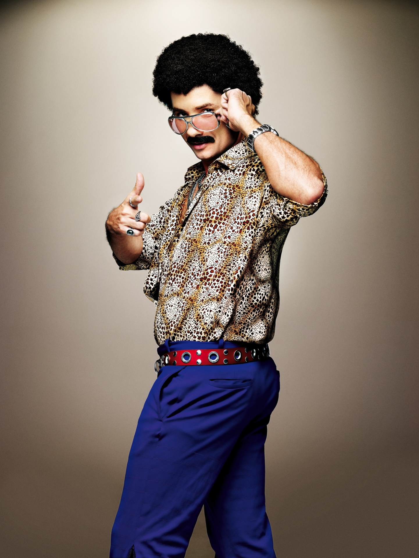 O humorista Marco Luque também fez parte do elenco da "Terça Insana". Na foto, como o personagem Silas Simplesmente - divulgação