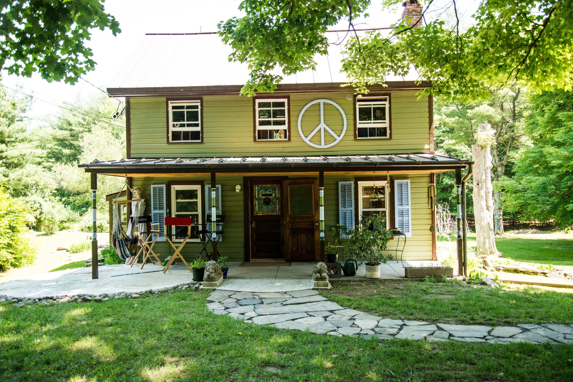 Casa de 200 anos no Condado de Ulster de Melissa Leo (Imagem do NYT, usar apenas no respectivo material) - Randy Harris/ The New York Times