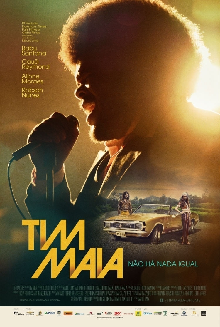 Pôster do longa "Tim Maia" - Divulgação