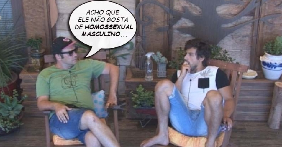Felipeh Campos chama DH de homofóbico em "A Fazenda 7"