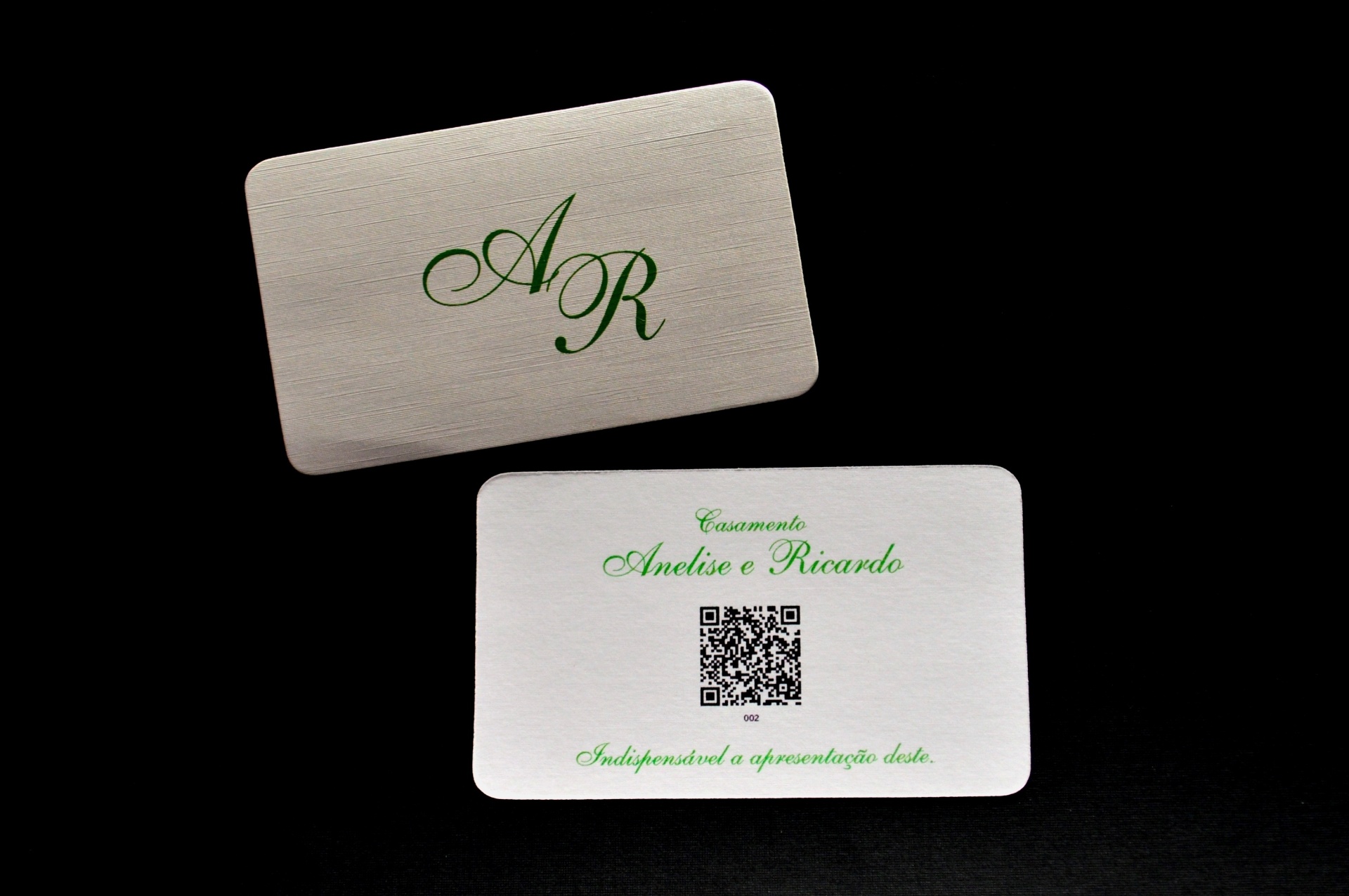 Convites com chip e QR code - Divulgação
