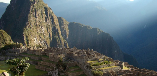 Machu Picchu, no Peru, está a mais de 2,3 mil metros de altitude - Divulgação