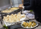 Serviços de gastronomia são oferecidos nos bastidores da SPFW; veja alguns - Gabriel Quintão/UOL