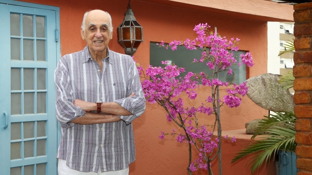 Zuenir Ventura recebe UOL em sua casa - Marco Antonio Cavalvalcanti/UOL