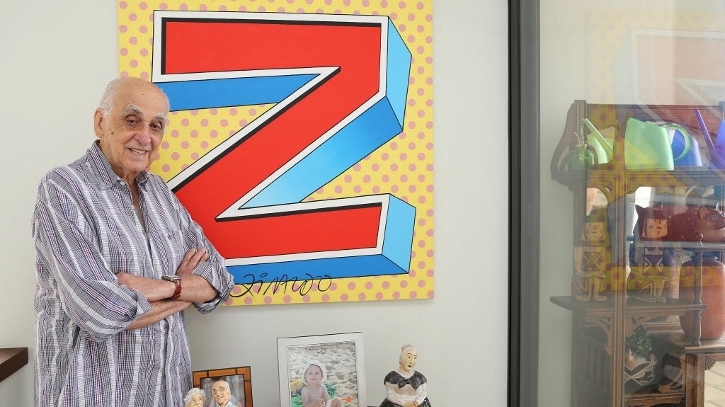 Zuenir Ventura recebe UOL em sua casa - Marco Antonio Cavalvalcanti/UOL