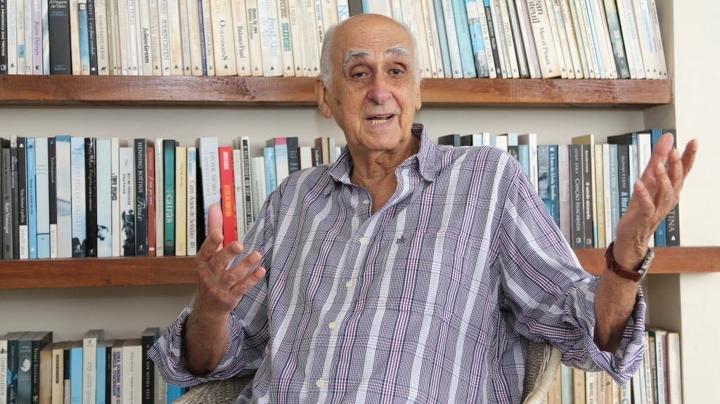 Zuenir Ventura recebe UOL em sua casa - Marco Antonio Cavalvalcanti/UOL