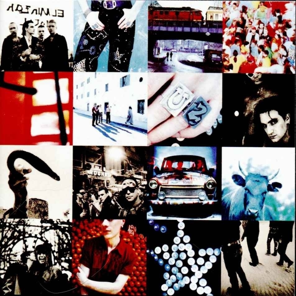 ACHTUNG BABY - O álbum do U2 de 1991 foi parcialmente gravado na Alemanha e fortemente influenciado pelo clima de reunificação. A banda estava à beira de acabar devido a conflitos internos e o hit "One" foi central para a continuação da banda - Divulgação