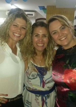 As ex-paquitas Andréia Sorvetão, Ana Paula Pituxita, Priscila Catuxita e Cátia Miuxa se reencontram na TV