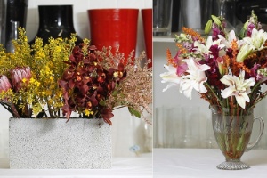 Deixar a casa bonita é fácil: basta ter flores e criatividade - Reinaldo Canato/ Montagem/ UOL