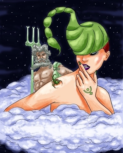 Planeta regente - Escorpião - Arte UOL