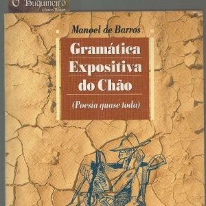 Capa do livro "Gramática Expositiva do Chão" (1966), de Manoel de Barros - Divulgação