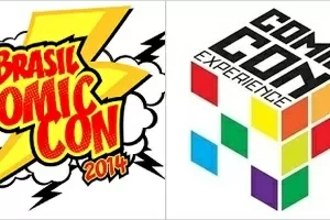 Logotipos das duas Comic Cons realizadas em São Paulo por empresas diferentes - Montagem UOL/Reprodução