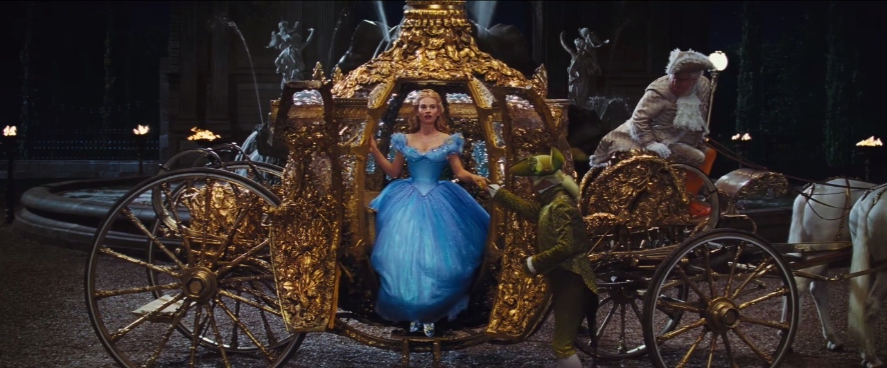 Cena do trailer de "Cinderela" - Reprodução