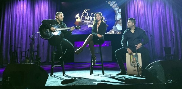 Anitta apresentar a canção "Zen" na 15ª edição do Grammy Latino - Reprodução/Facebook - Reprodução/Facebook