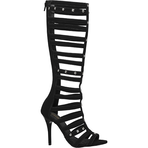 Modelo preto com salto, da Crysalis. Preço: R$ 229,80. Informações: www.crysalis.com.br | Preço e disponibilidade pesquisados em novembro de 2014 e sujeitos a alterações - Divulgação