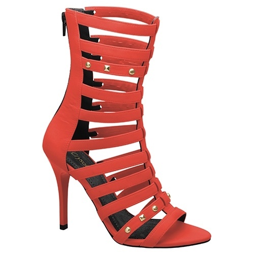 Modelo vermelho com salto, da Crysalis. Preço: R$ 169. Informações: www.crysalis.com.br | Preço e disponibilidade pesquisados em novembro de 2014 e sujeitos a alterações - Divulgação