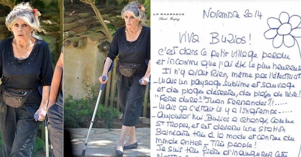 Bardot manda carta a festival em Búzios: "nesta cidade eu fui mais feliz"