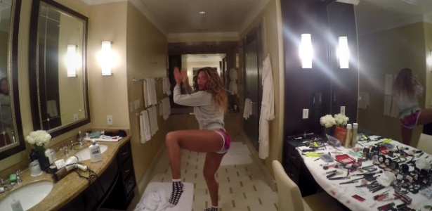 Cena do clipe de "7/11", da cantora Beyoncé - Reprodução