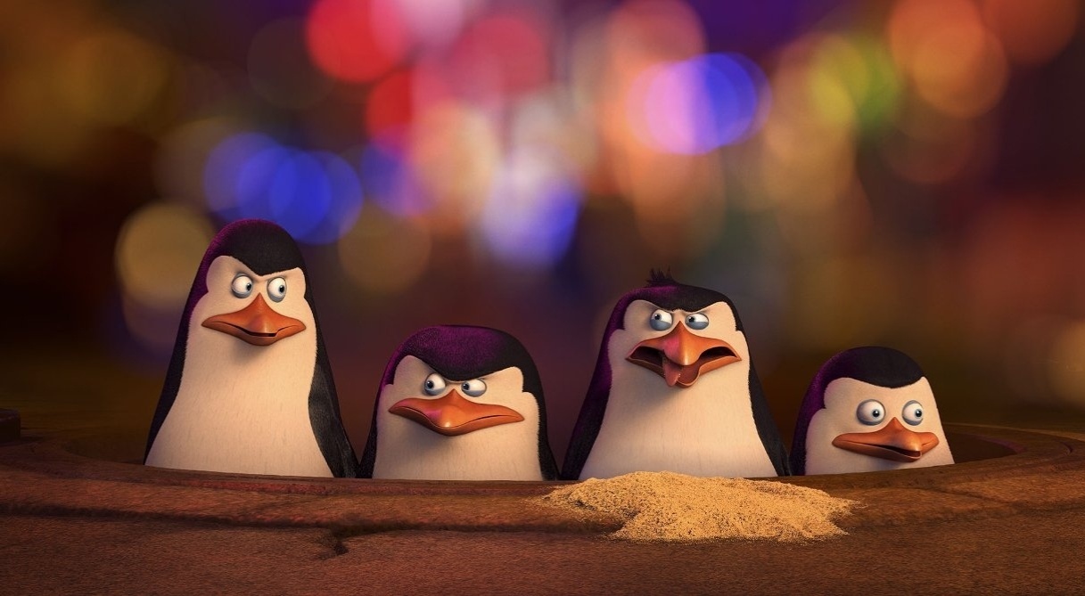 Cena de "Os Pinguins de Madagascar", de Simon J. Smith e Eric Darnell - Divulgação