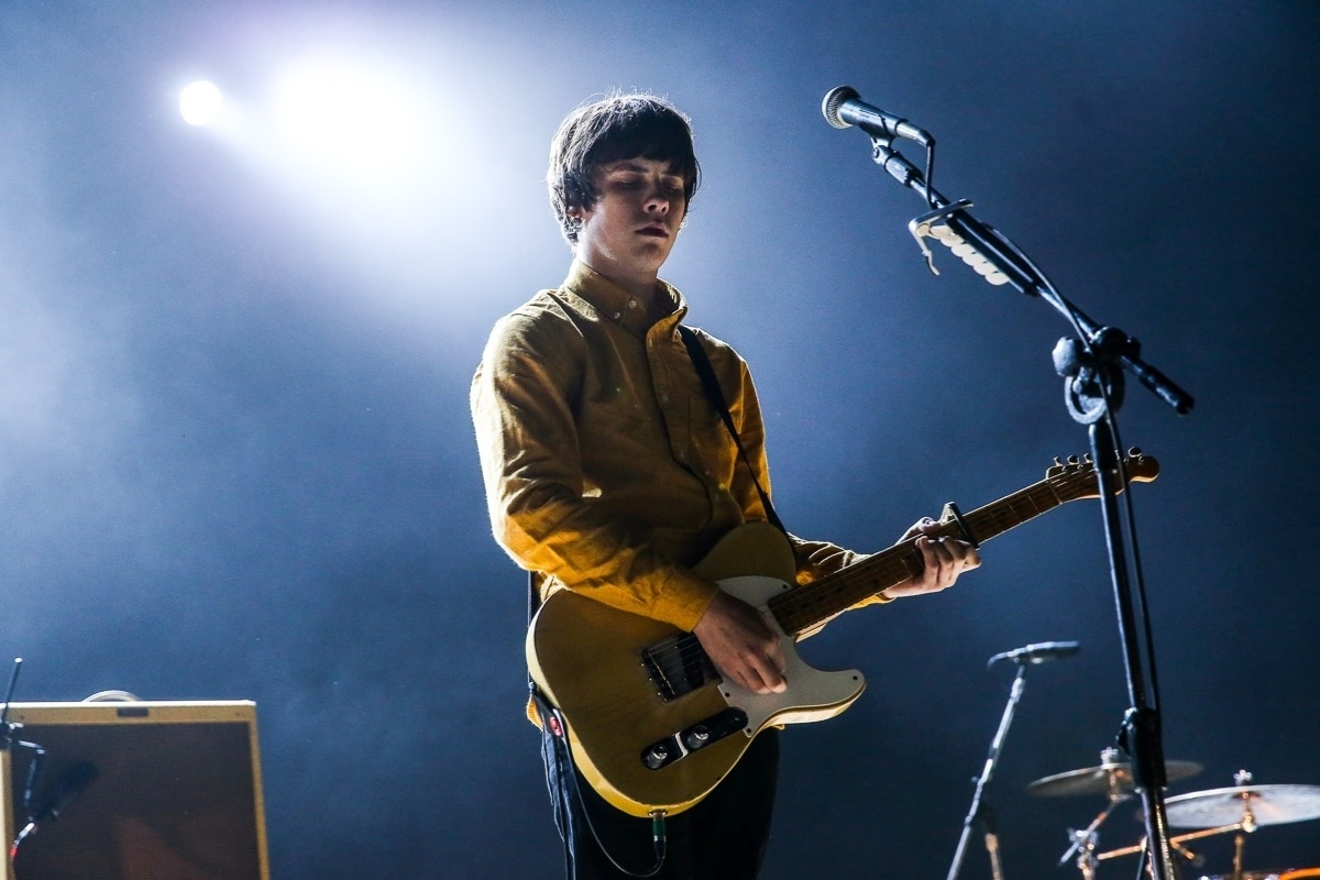 27.nov.2014 - O cantor britânico Jake Bugg traz ao Brasil a turnê de seu álbum mais recente, "Shangri La", em grande show no Citibank Hall, na zona sul de São Paulo, nesta quinta-feira - Manuela Scarpa/Photo Rio News