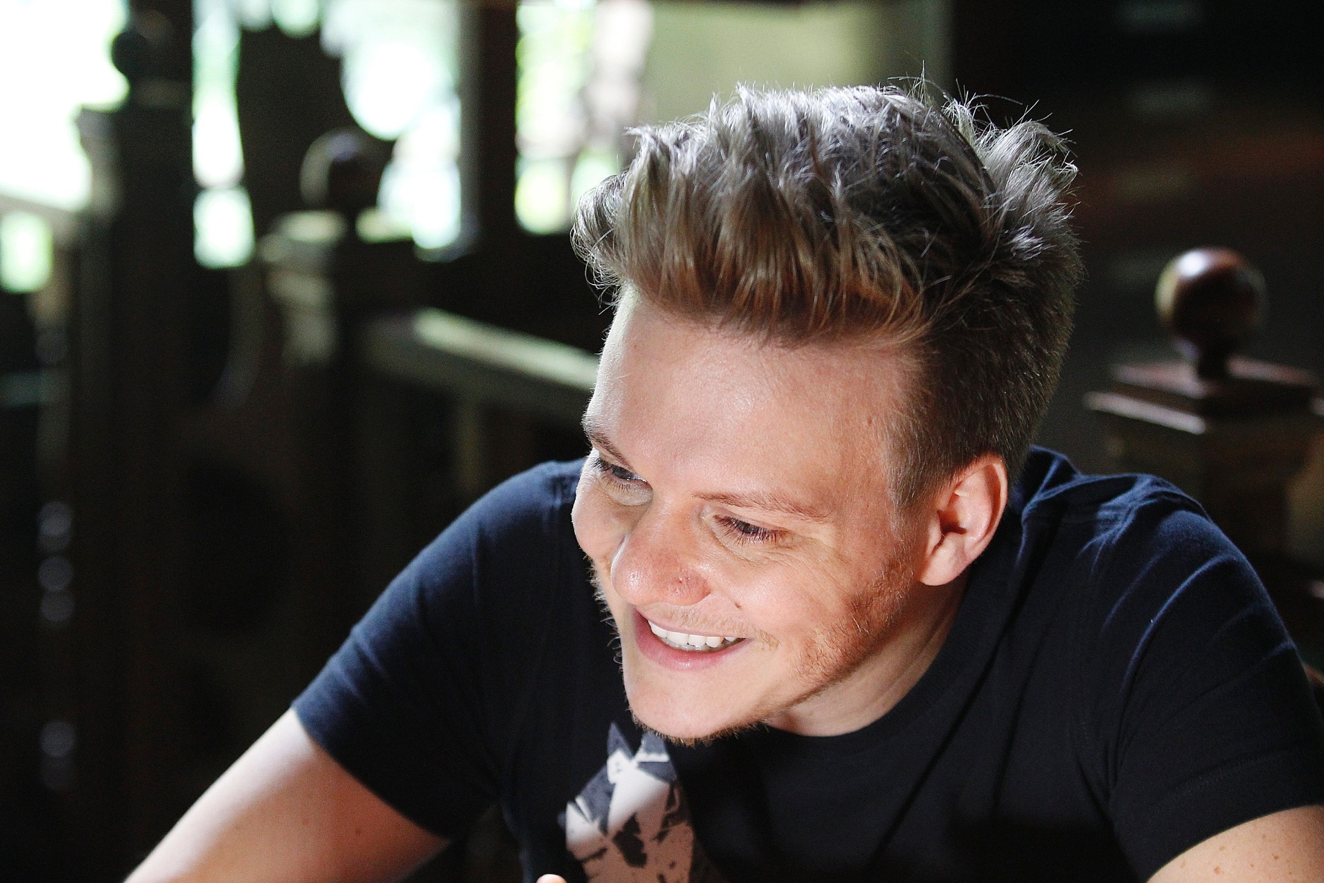 28.11.14 - Cantor Michel Teló durante coletiva do lançamento do CD e DVD "Bem Sertanejo" realizada no Villa Country em São Paulo - Reinaldo Canato/UOL