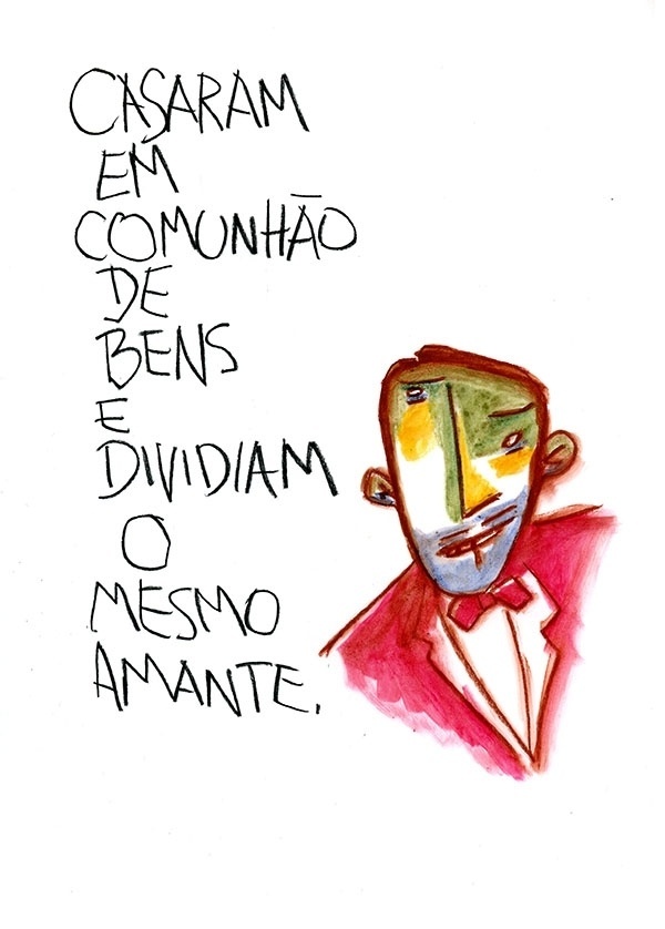 O ilustrador e blogueiro do UOL Orlando Pedroso lança o livro "Filosofias Baratas me São as mais Caras" - Orlando