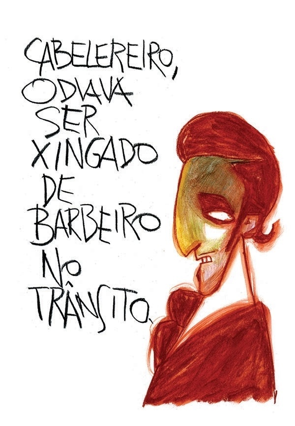 O ilustrador e blogueiro do UOL Orlando Pedroso lança o livro "Filosofias Baratas me São as mais Caras" - Orlando