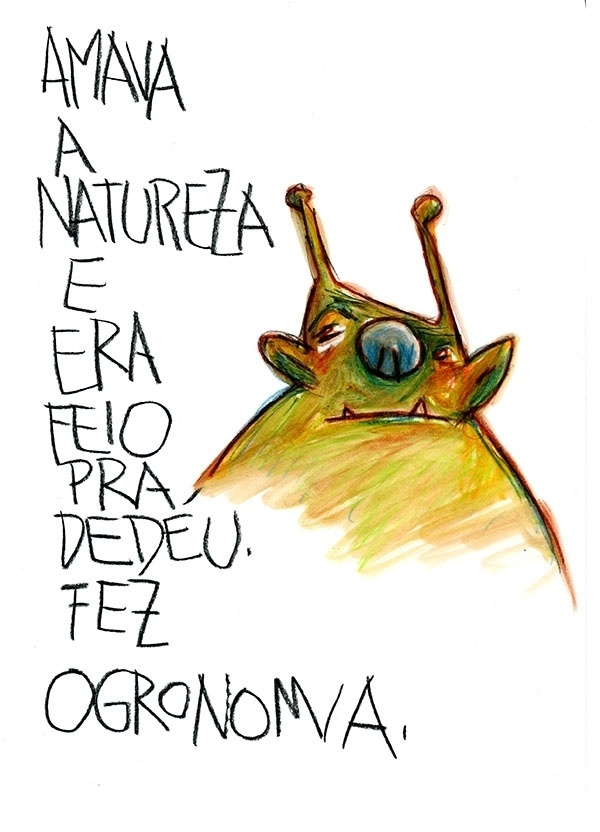 O ilustrador e blogueiro do UOL Orlando Pedroso lança o livro "Filosofias Baratas me São as mais Caras" - Orlando