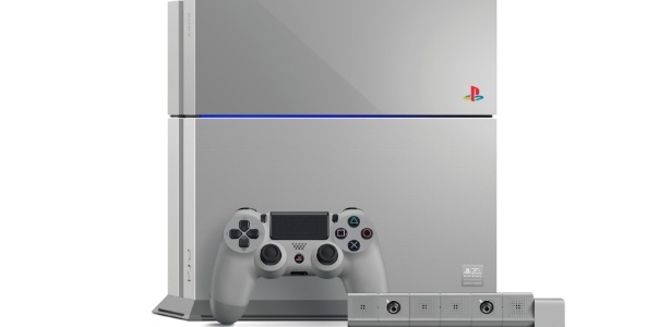 Edição especial do PS4 segue padrão de cores do PlayStation original - Divulgação